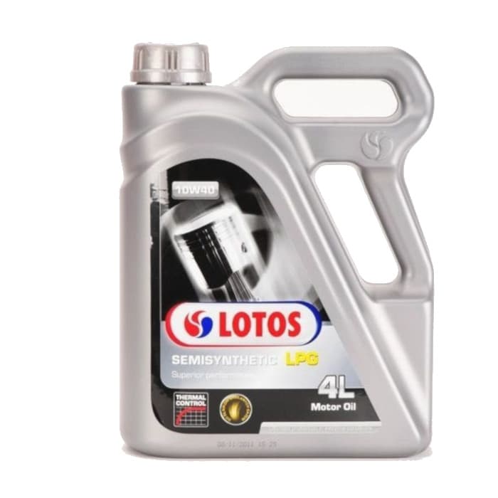 Моторное масло Lotos SEMISYNTHETIC LPG SL 10W-40 4л
