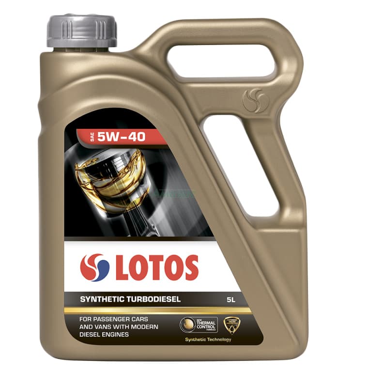Моторное масло Lotos SYNTHETIC TURBODIESEL 5W-40 5л
