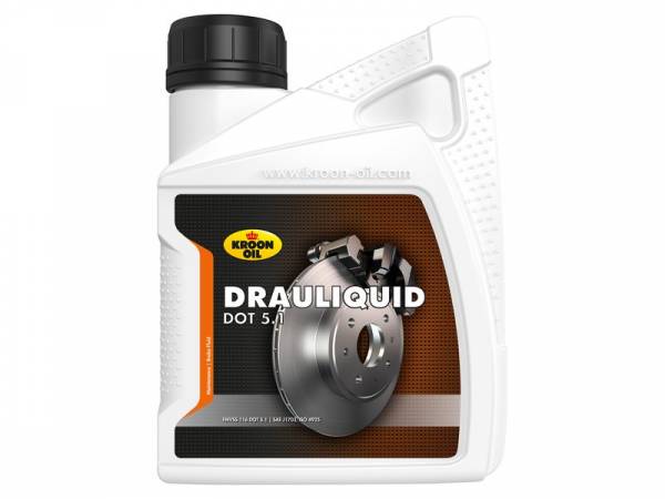 Жидкость тормозная Kroon Oil Drauliquid DOT 5.1 0.5л