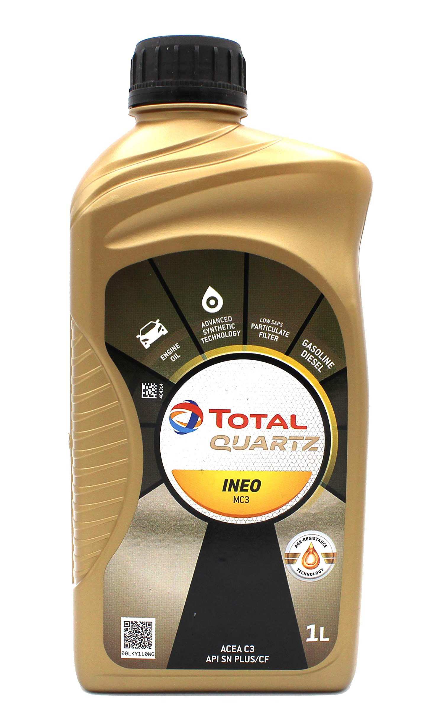Моторное масло Total Quartz Ineo MC3 5W-40 1л