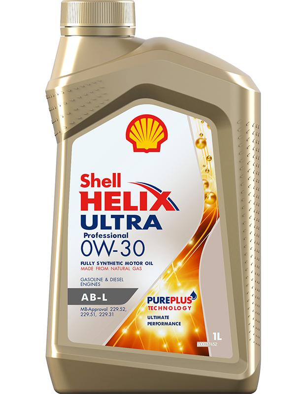 Моторное масло Shell Helix Ultra Professional AB-L 0W-30 1л