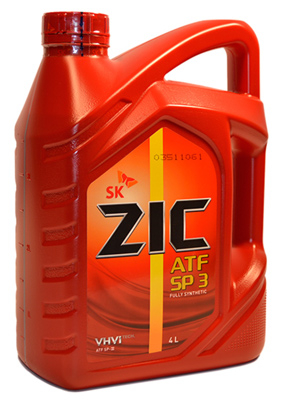 Трансмиссионное масло Zic ATF SP-III 4л