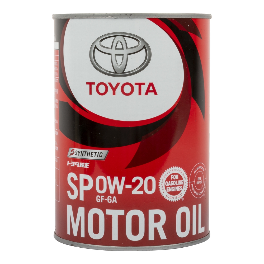 Моторное масло Toyota SP GF-6 0W-20 1л