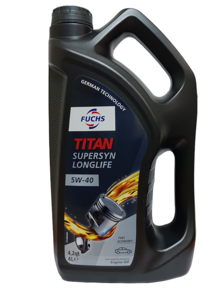 Моторное масло Fuchs Titan Supersyn Longlife 5W-40 4л купить