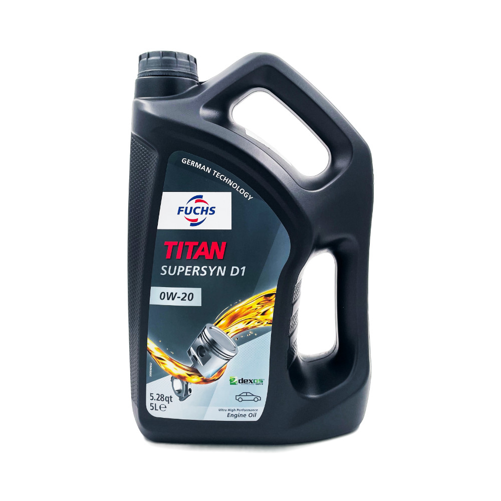 Моторное масло Fuchs Titan Supersyn D1 0W-20 5л