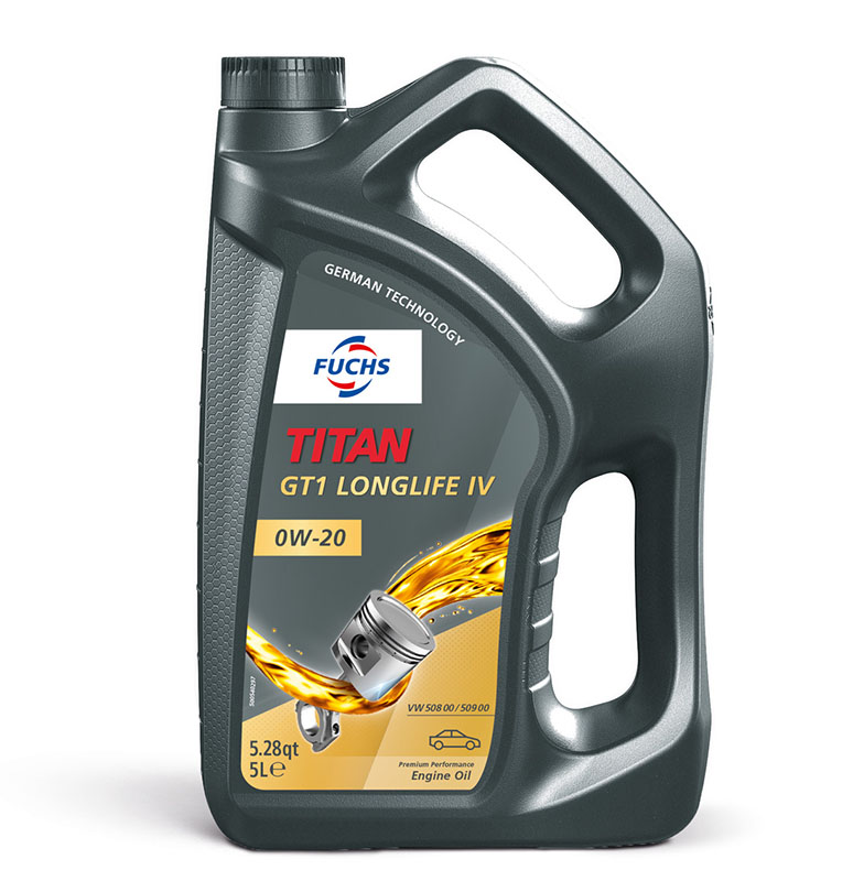 Моторное масло Fuchs Titan GT1 Longlife IV 0W-20 5л