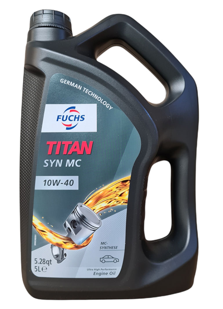 Моторное масло Fuchs Titan SYN MC (Carat) 10W-40 5л