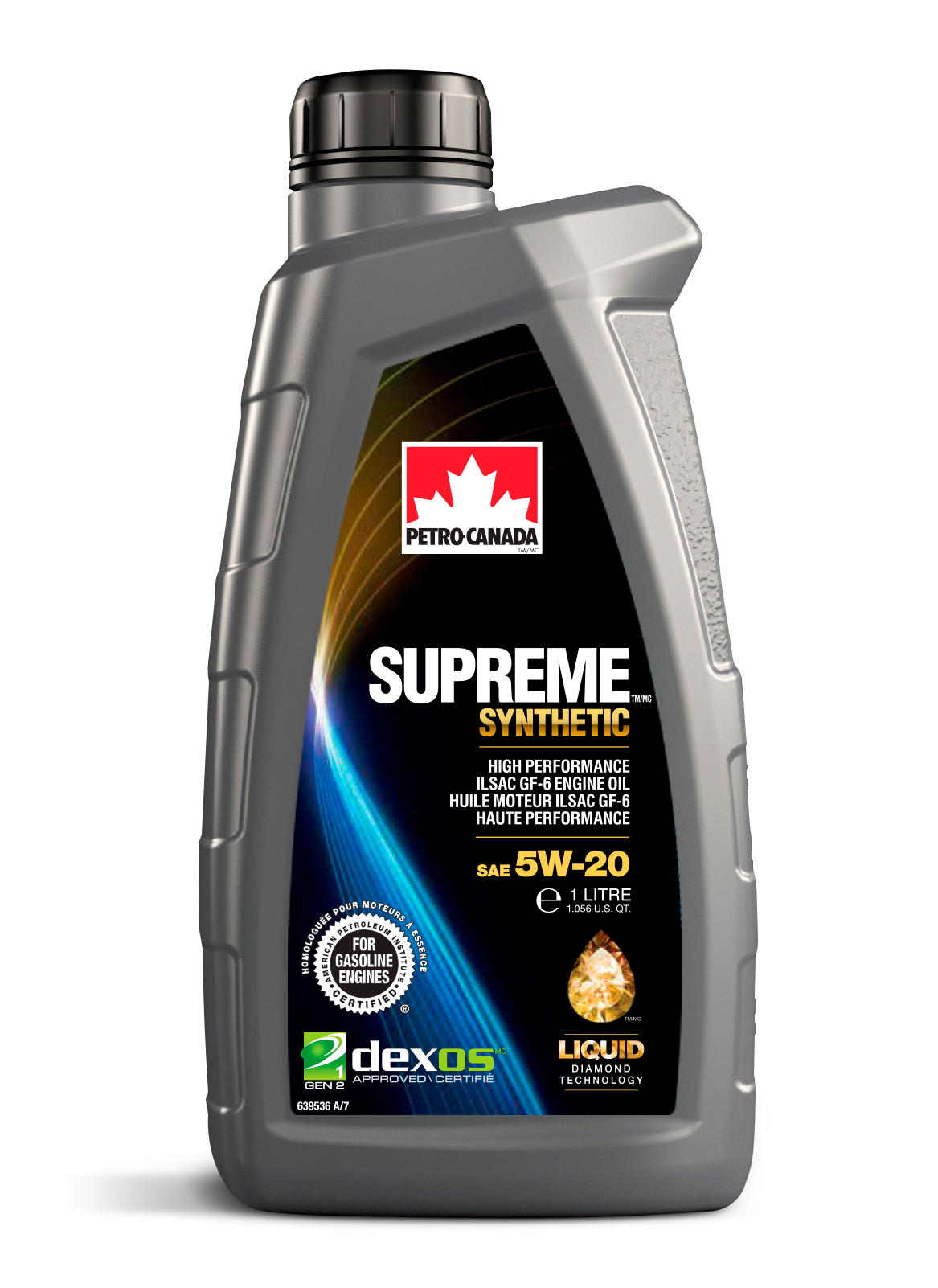 Моторное масло Petro-Canada Supreme Synthetic 5w-20 1л
