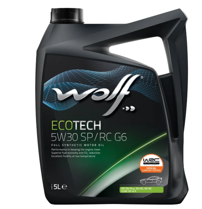 Моторное масло Wolf EcoTech 5W-30 SP/RC G6 5л