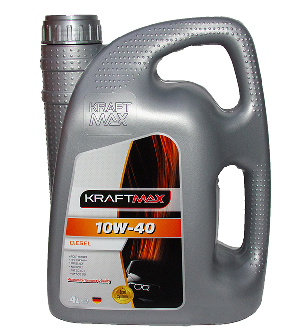 Моторное масло Kraftmax 10W-40 Diesel 4л