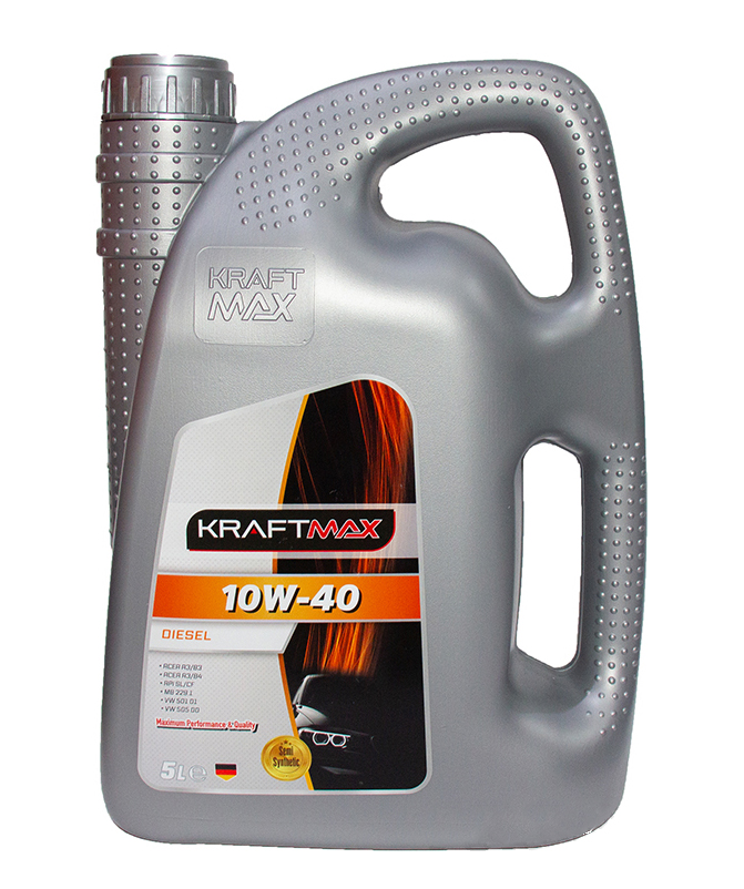 Моторное масло Kraftmax 10W-40 Diesel 5л
