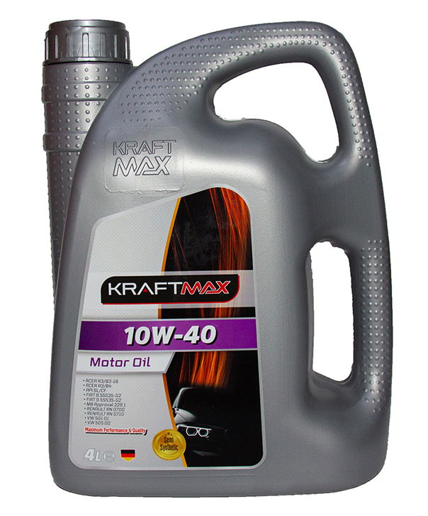 Моторное масло Kraftmax 10W-40 4л