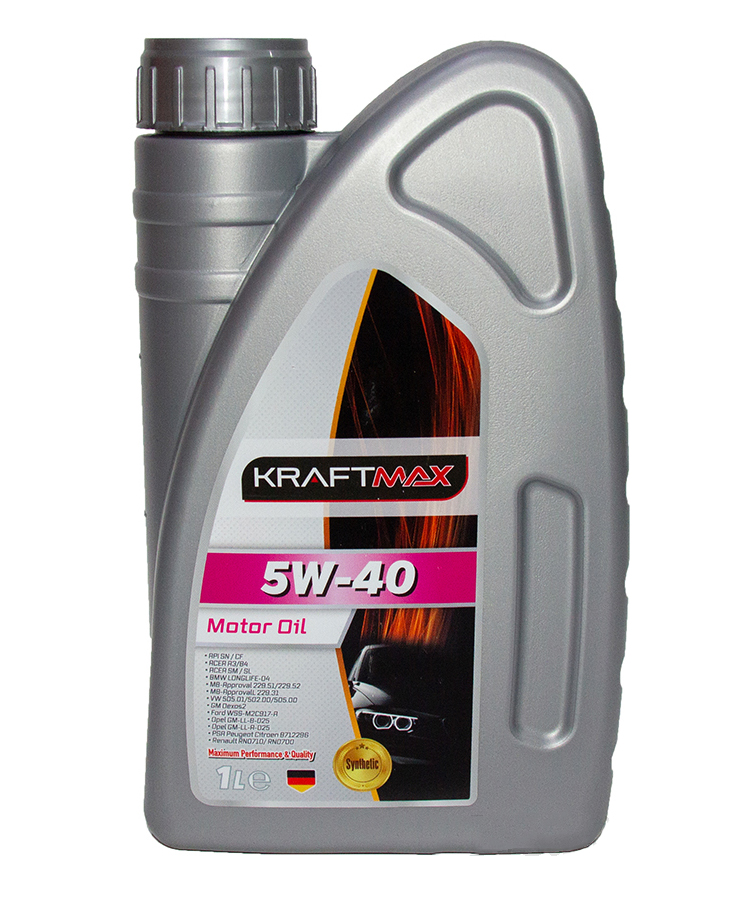 Моторное масло Kraftmax 5W-40 1л