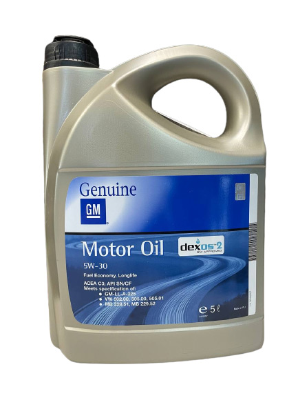 Моторное масло GM Longlife Dexos2 5W-30 5л (EU)