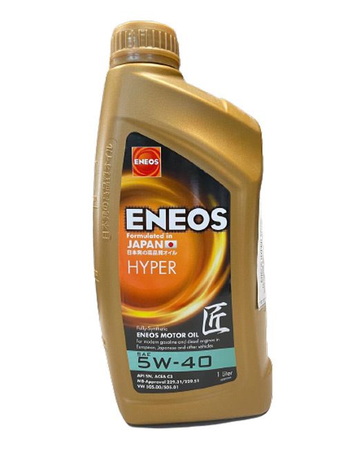 Моторное масло Eneos Premium Hyper 5W-40 1л